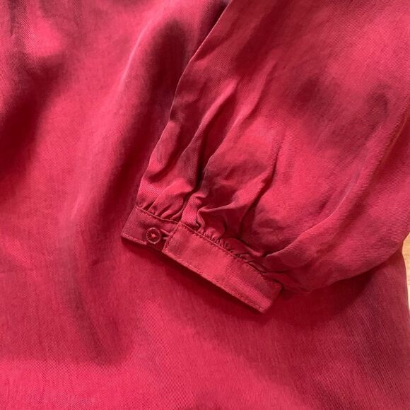 NWT Express off the shoulder maroon top size S - Picture 4 of 6